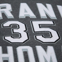 MLB Frank Thomas Chicago White Sox Mitchell & Ness Legends Collection Vintage Logo Name & Number Fleece Pullover Sweatshirt