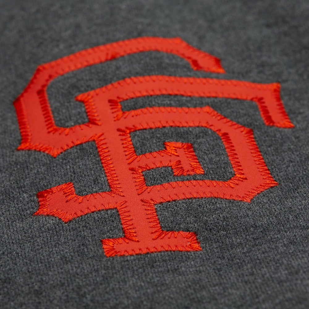 MLB Willie Mays San Francisco Giants Mitchell & Ness Legends Collection Vintage Logo Name & Number Fleece Pullover Sweatshirt