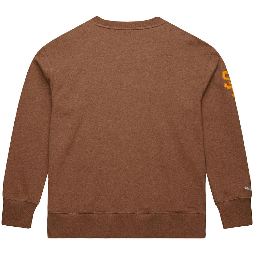 MLB Tony Gwynn San Diego Padres Mitchell & Ness Legends Collection Vintage Logo Name & Number Fleece Pullover Sweatshirt