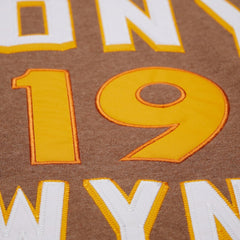 MLB Tony Gwynn San Diego Padres Mitchell & Ness Legends Collection Vintage Logo Name & Number Fleece Pullover Sweatshirt