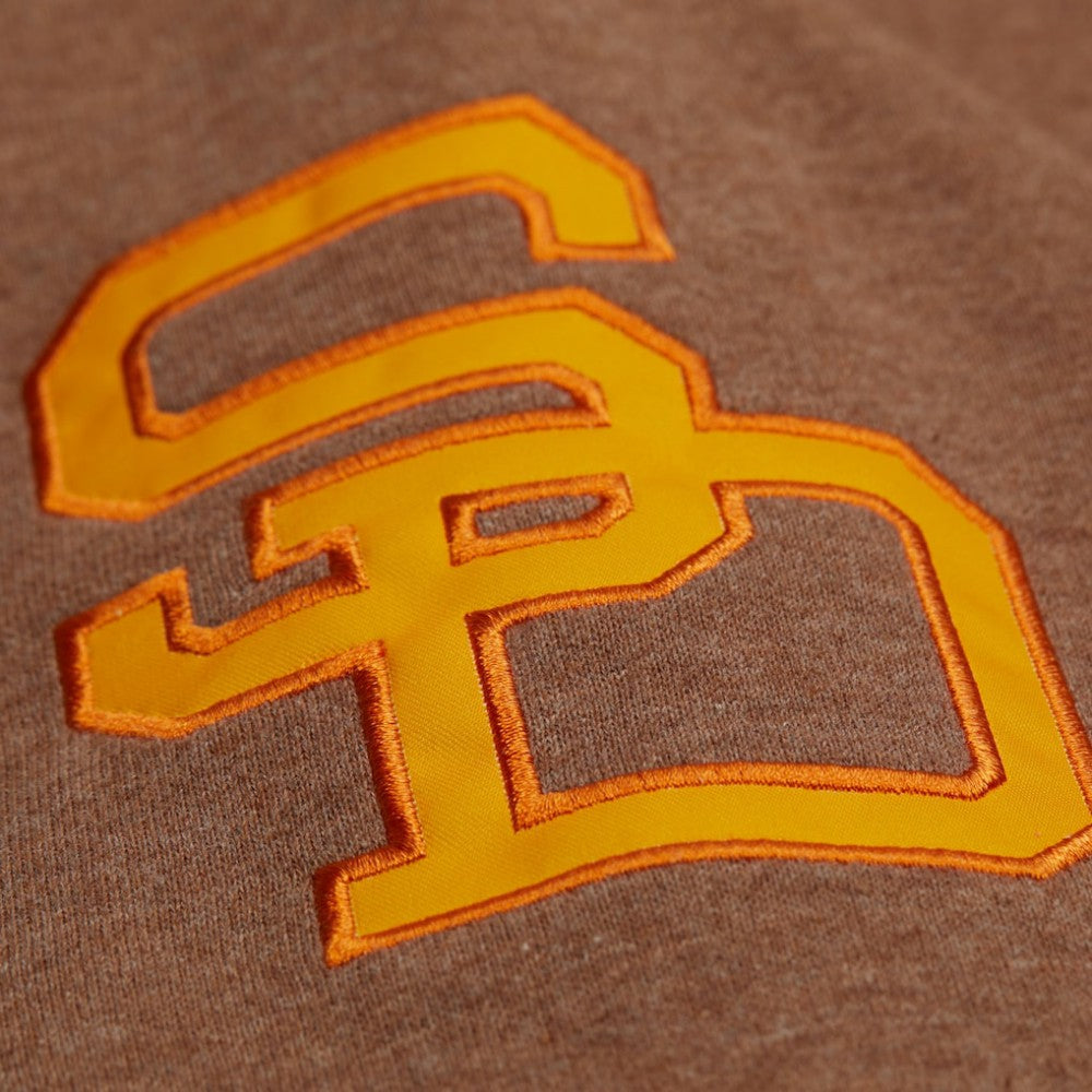 MLB Tony Gwynn San Diego Padres Mitchell & Ness Legends Collection Vintage Logo Name & Number Fleece Pullover Sweatshirt