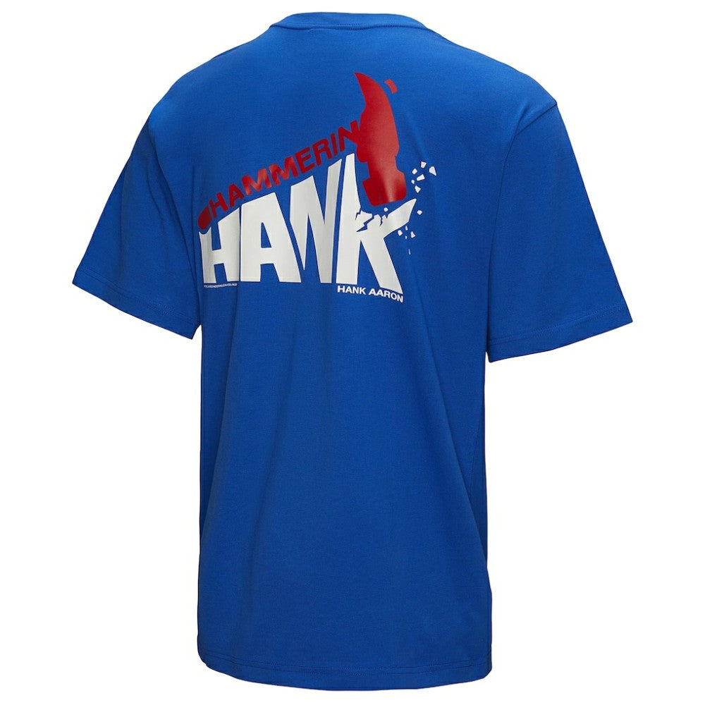 MLB Hank Aaron Atlanta Braves Mitchell & Ness Legends Collection Vintage Logo T-Shirt
