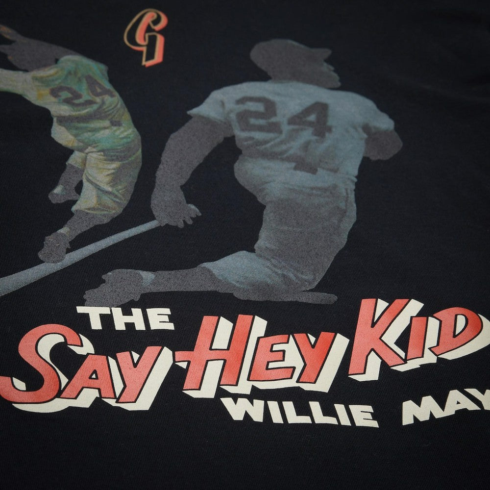 MLB Willie Mays San Francisco Giants Mitchell & Ness Legends Collection Vintage Logo T-Shirt