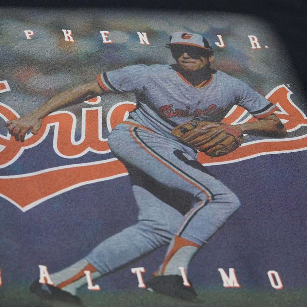 MLB Cal Ripken Jr. Baltimore Orioles Mitchell & Ness Legends Collection Vintage Logo T-Shirt