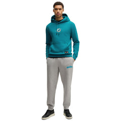 Hugo Boss Unisex Woodson Tri-Blend Hoodie - Miami Dolphins