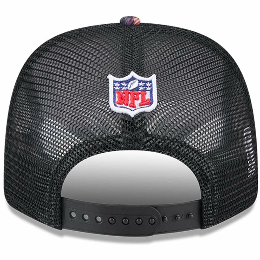 2024 NFL Crucial Catch Plaid 9SEVENTY Trucker Snapback Hat - Cleveland Browns