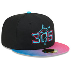 MLB Miami Marlins New Era 2025 City Connect 59FIFTY Fitted Hat