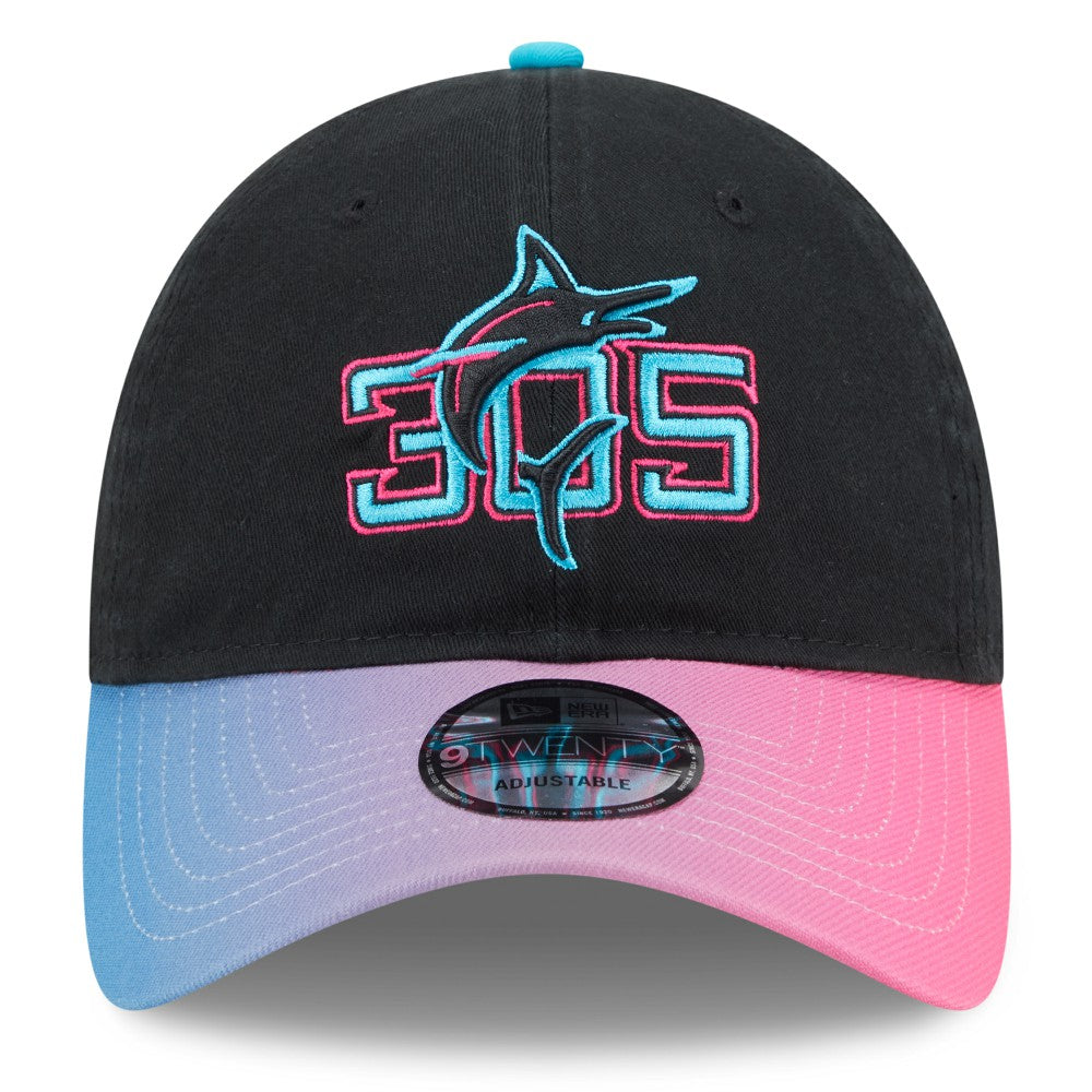 MLB Miami Marlins New Era 2025 City Connect 9TWENTY Adjustable Hat