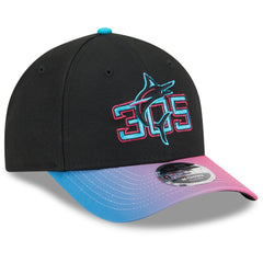 MLB Miami Marlins New Era 2025 City Connect 9FORTY M-Crown Adjustable Hat