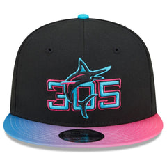 MLB Miami Marlins New Era 2025 City Connect 9FIFTY Snapback Hat