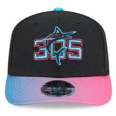 MLB Miami Marlins New Era 2025 City Connect 9SEVENTY Adjustable Hat
