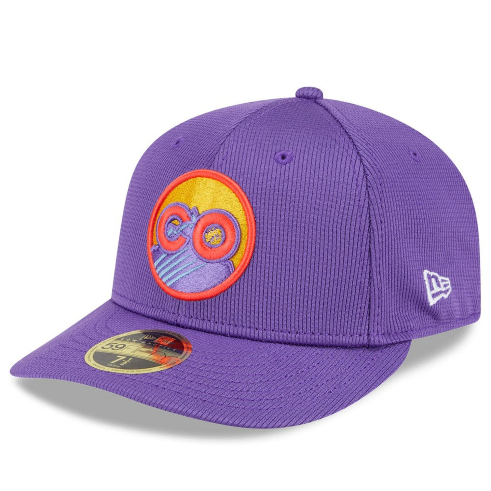 MLB Colorado Rockies New Era 2025 City Connect Batting Practice Low Profile 59FIFTY Fitted Hat