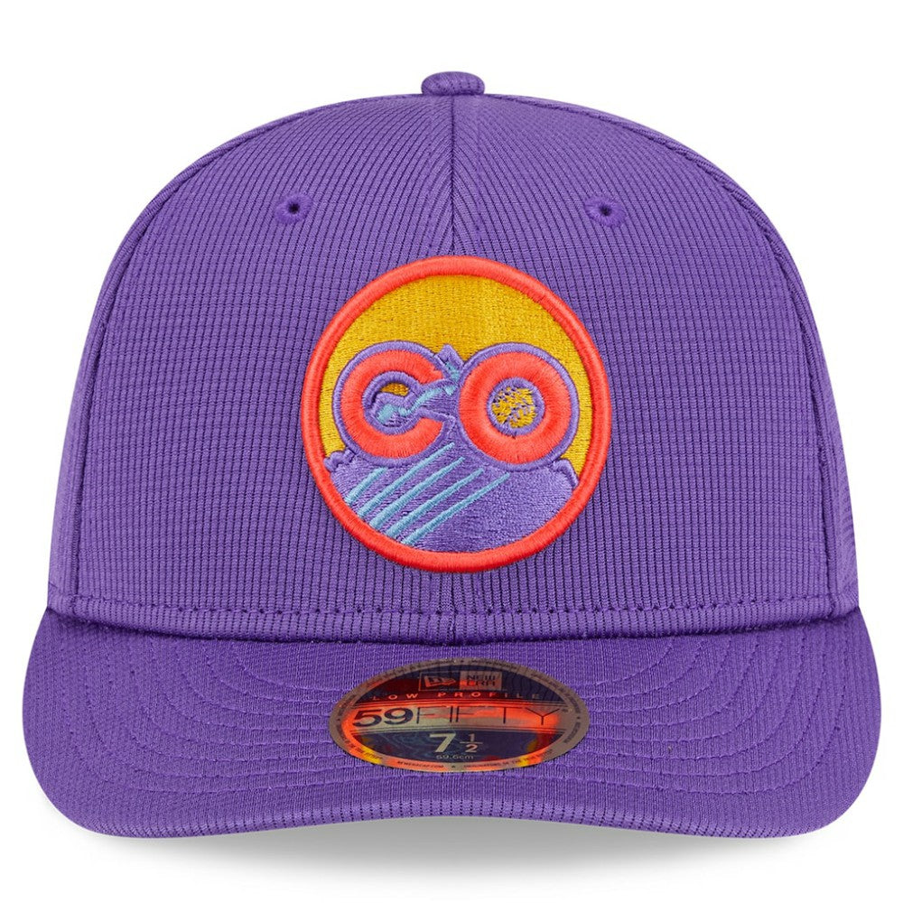 MLB Colorado Rockies New Era 2025 City Connect Batting Practice Low Profile 59FIFTY Fitted Hat