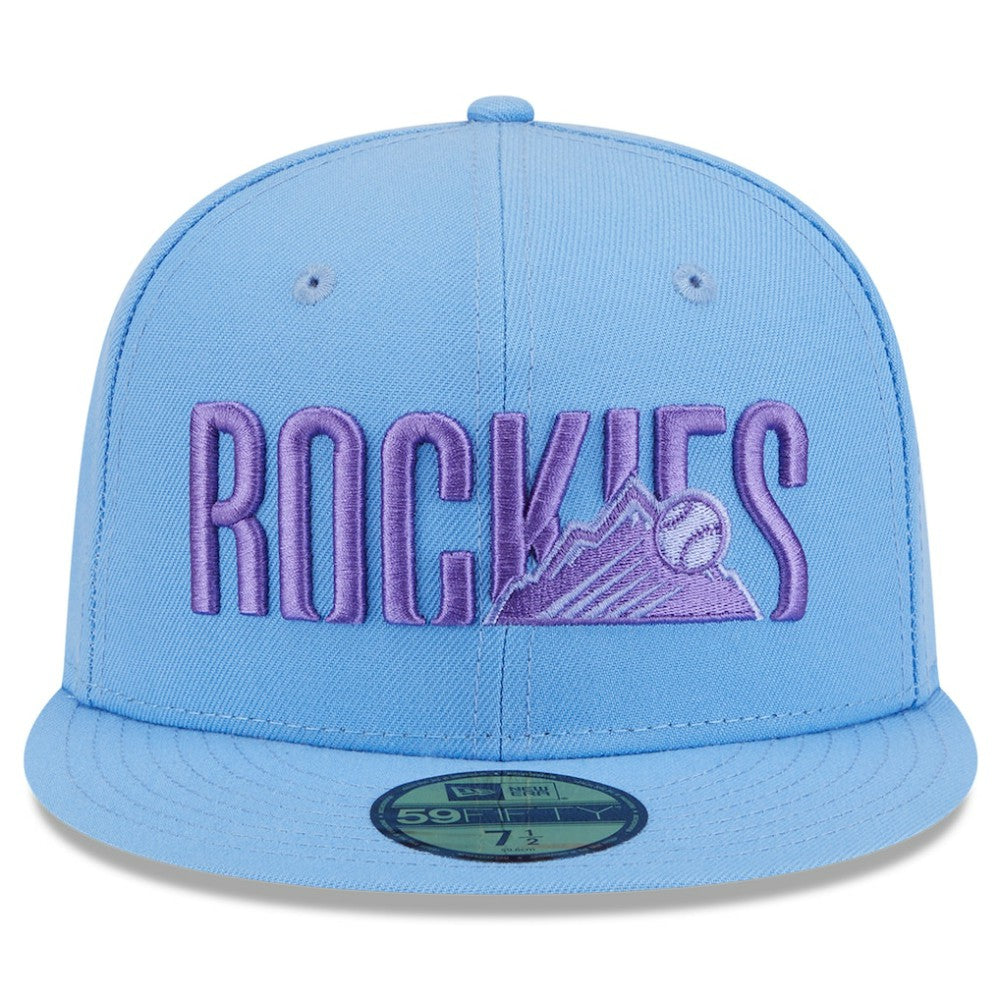 MLB Colorado Rockies New Era 2025 City Connect Fan Pack 59FIFTY Fitted Hat