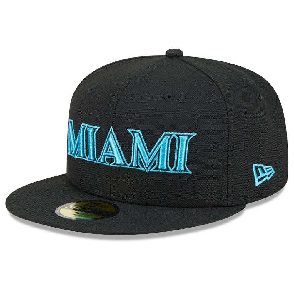 MLB Miami Marlins New Era 2025 City Connect 59FIFTY Fitted Hat