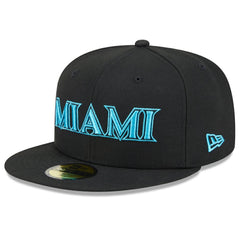 MLB Miami Marlins New Era 2025 City Connect 59FIFTY Fitted Hat