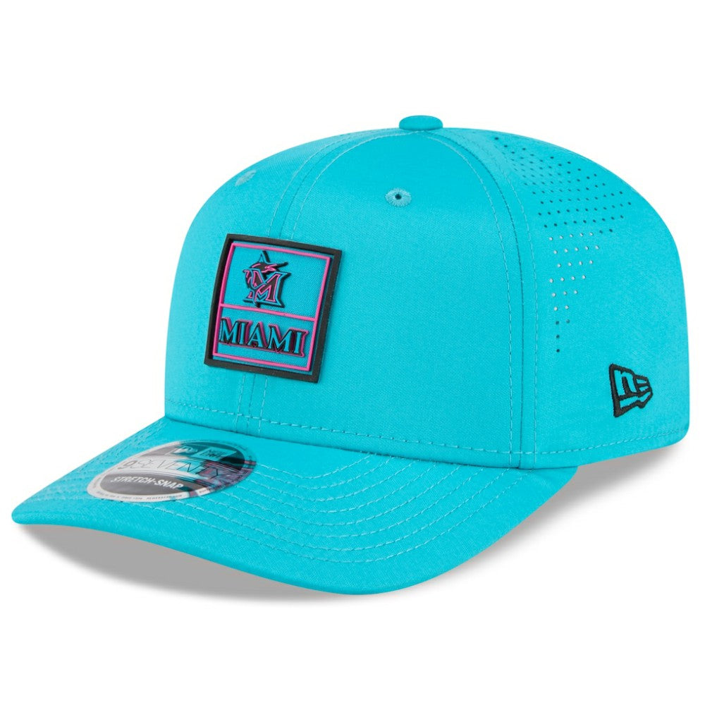 MLB Miami Marlins New Era 2025 City Connect 9SEVENTY Adjustable Hat