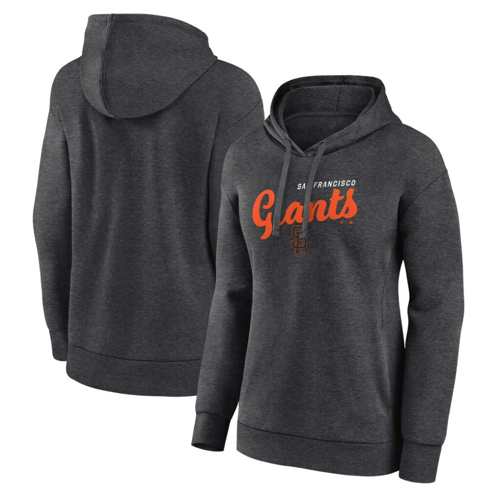 MLB San Francisco Giants Logo Athletic Women's Logo Triumphant V-Neck Pullover Hoodie