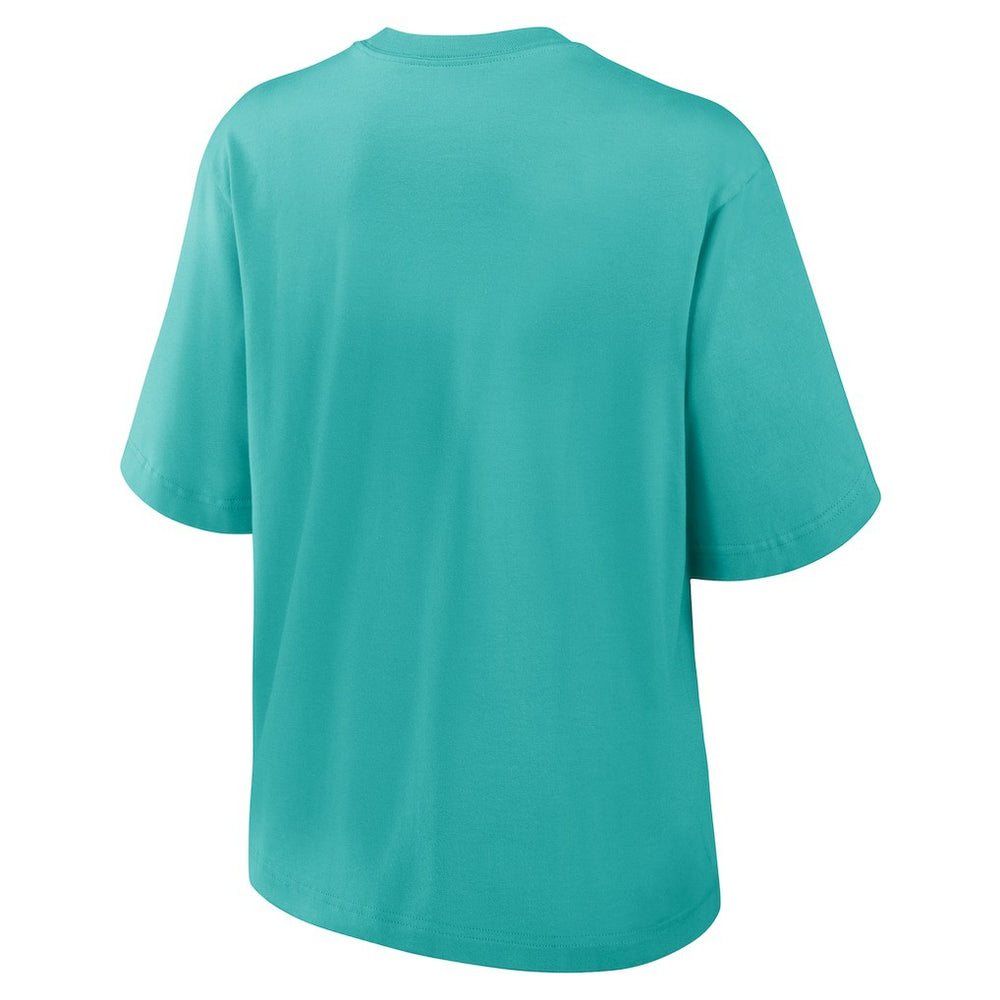 Women's Glory Arch Boxy T-Shirt - Miami Dolphins