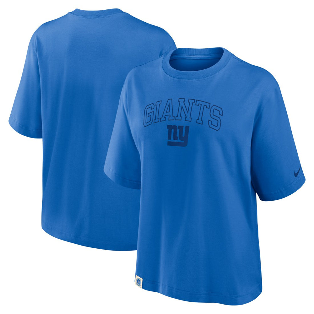 Women's Glory Arch Boxy T-Shirt - New York Giants
