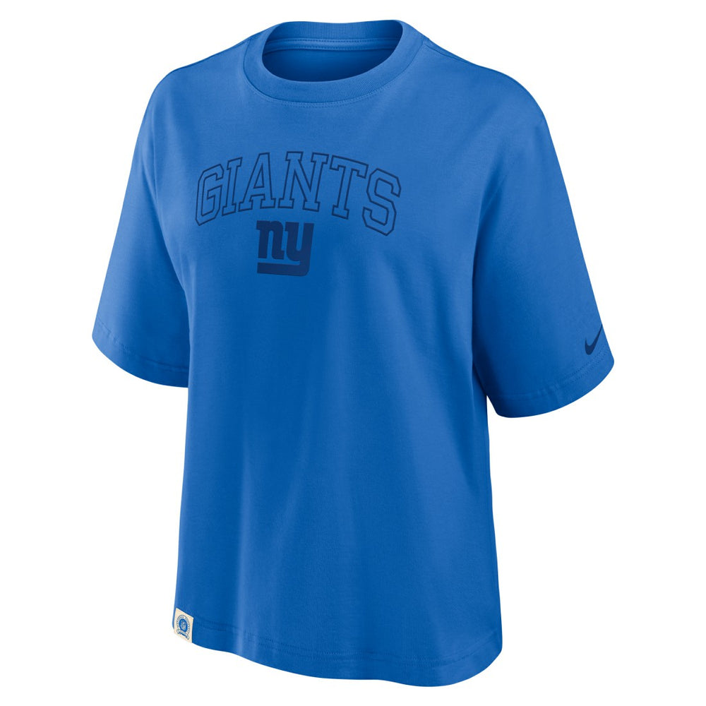 Women's Glory Arch Boxy T-Shirt - New York Giants