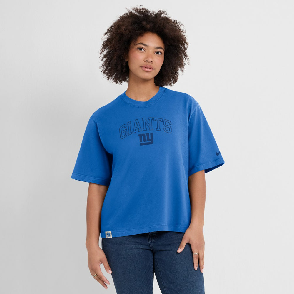 Women's Glory Arch Boxy T-Shirt - New York Giants