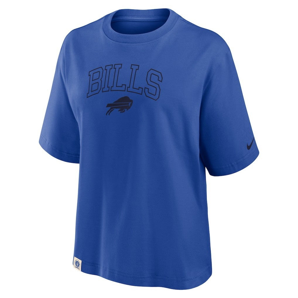 Women's Glory Arch Boxy T-Shirt - Buffalo Bills