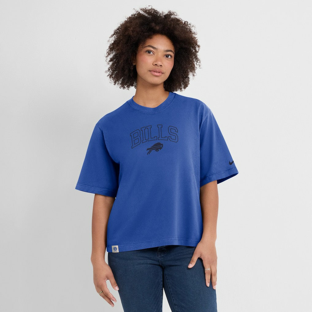 Women's Glory Arch Boxy T-Shirt - Buffalo Bills