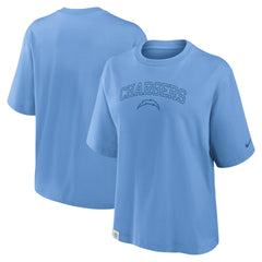 Women's Glory Arch Boxy T-Shirt - Los Angeles Chargers