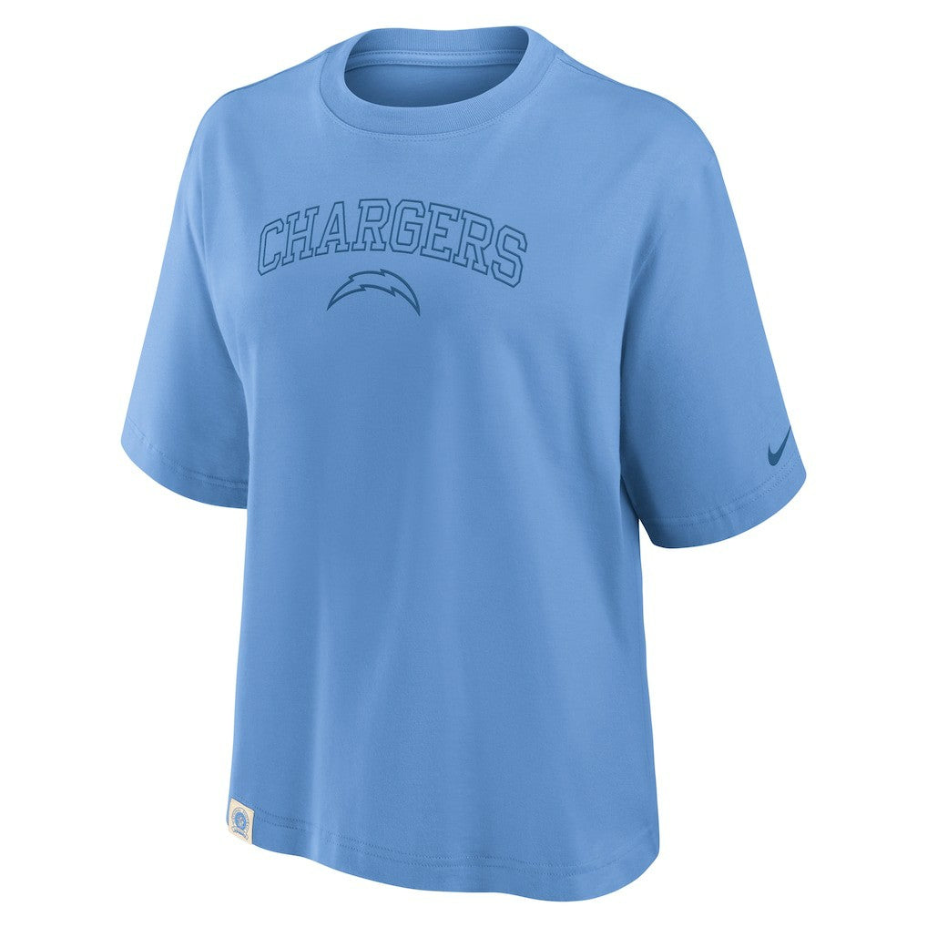 Women's Glory Arch Boxy T-Shirt - Los Angeles Chargers