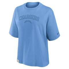 Women's Glory Arch Boxy T-Shirt - Los Angeles Chargers
