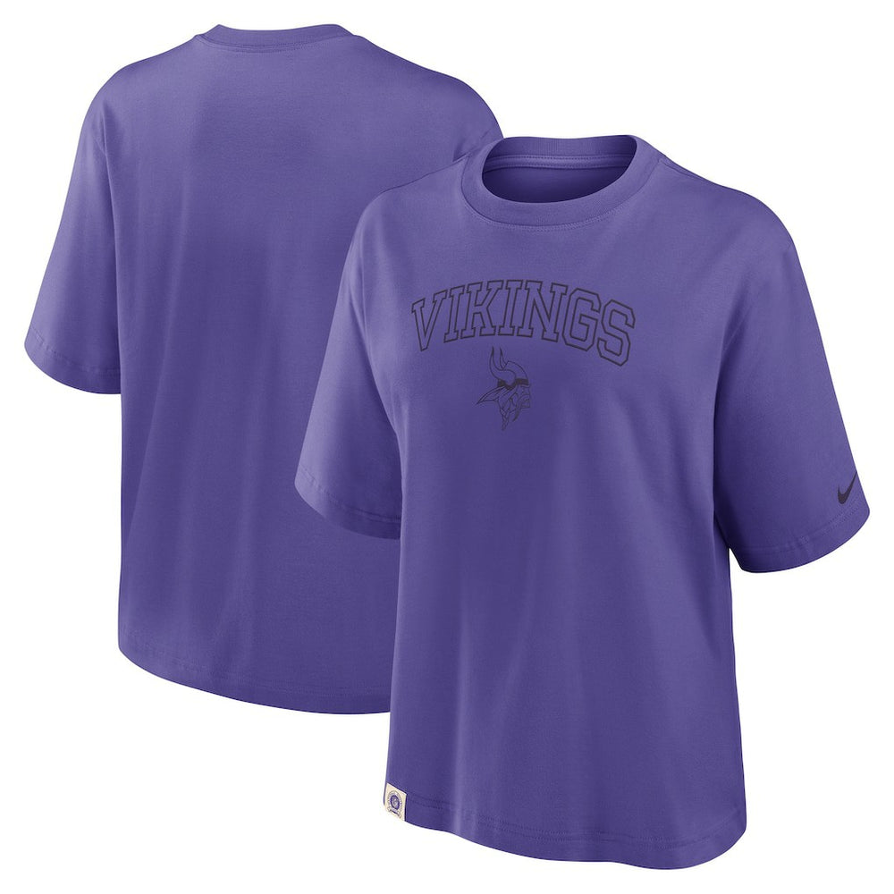 Women's Glory Arch Boxy T-Shirt - Minnesota Vikings
