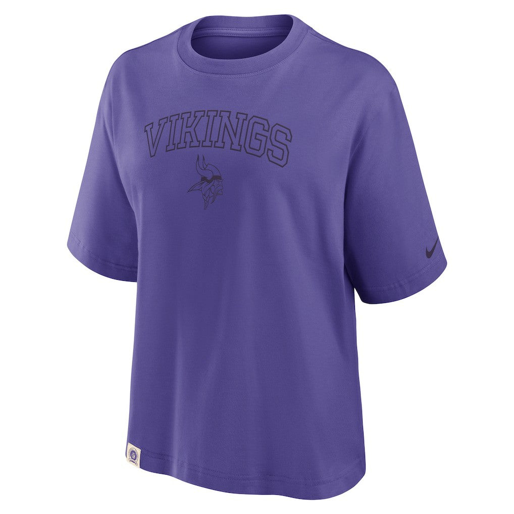 Women's Glory Arch Boxy T-Shirt - Minnesota Vikings