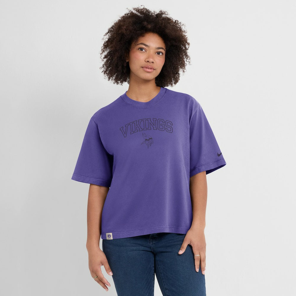 Women's Glory Arch Boxy T-Shirt - Minnesota Vikings