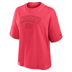 Women's Glory Arch Boxy T-Shirt - Kansas City Chiefs