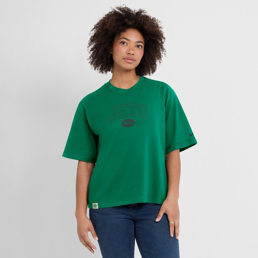 Women's Glory Arch Boxy T-Shirt - New York Jets