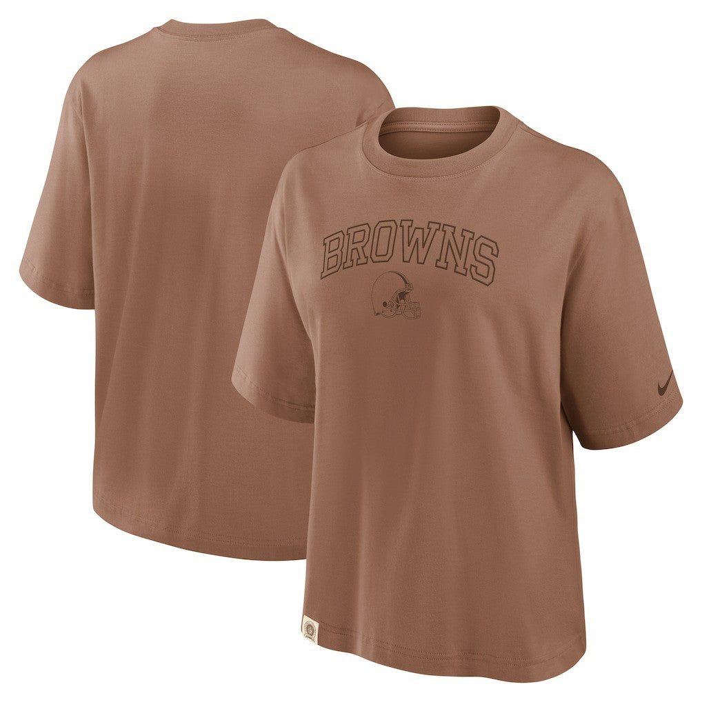 Women's Glory Arch Boxy T-Shirt - Cleveland Browns