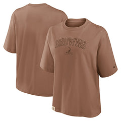 Women's Glory Arch Boxy T-Shirt - Cleveland Browns