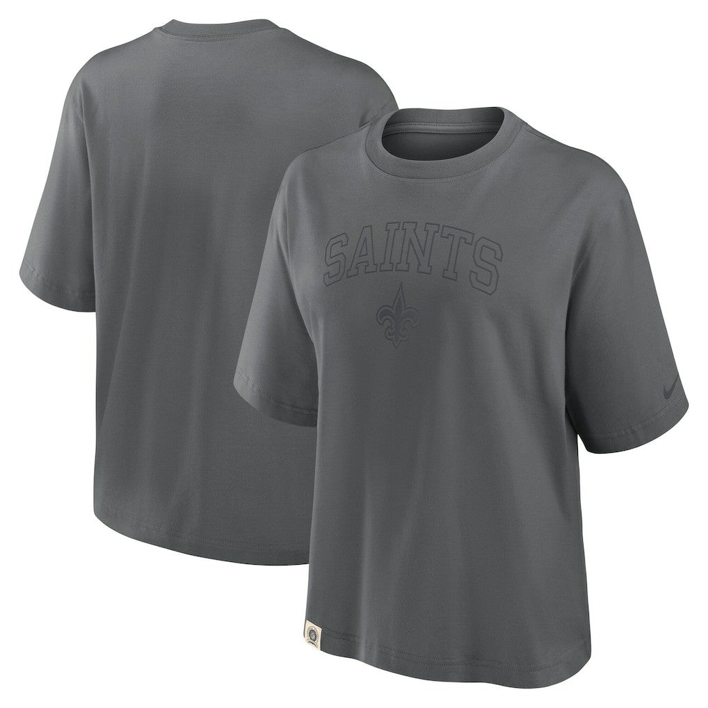 Women's Glory Arch Boxy T-Shirt - New Orleans Saints