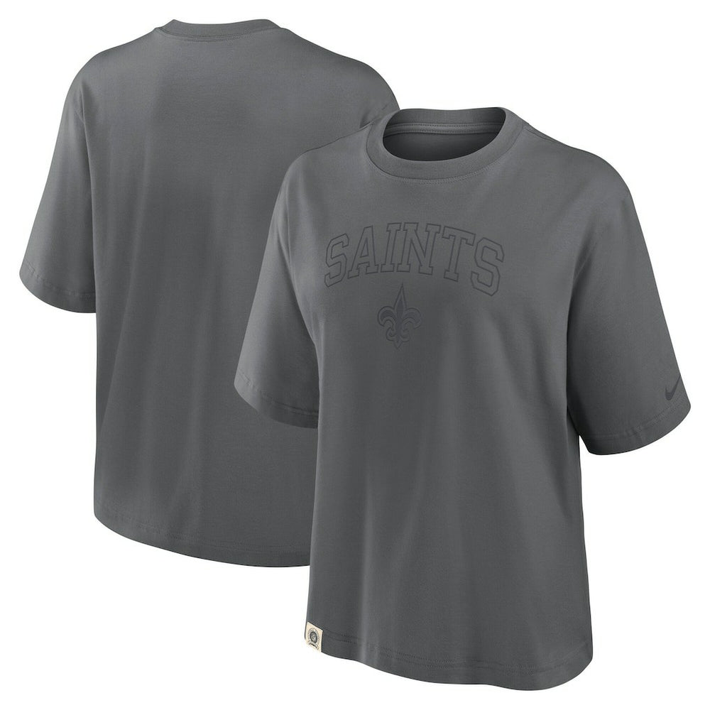 Women's Glory Arch Boxy T-Shirt - New Orleans Saints