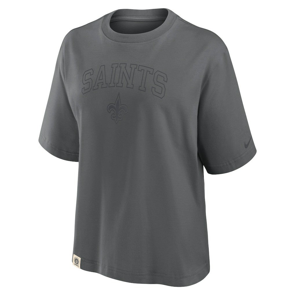 Women's Glory Arch Boxy T-Shirt - New Orleans Saints
