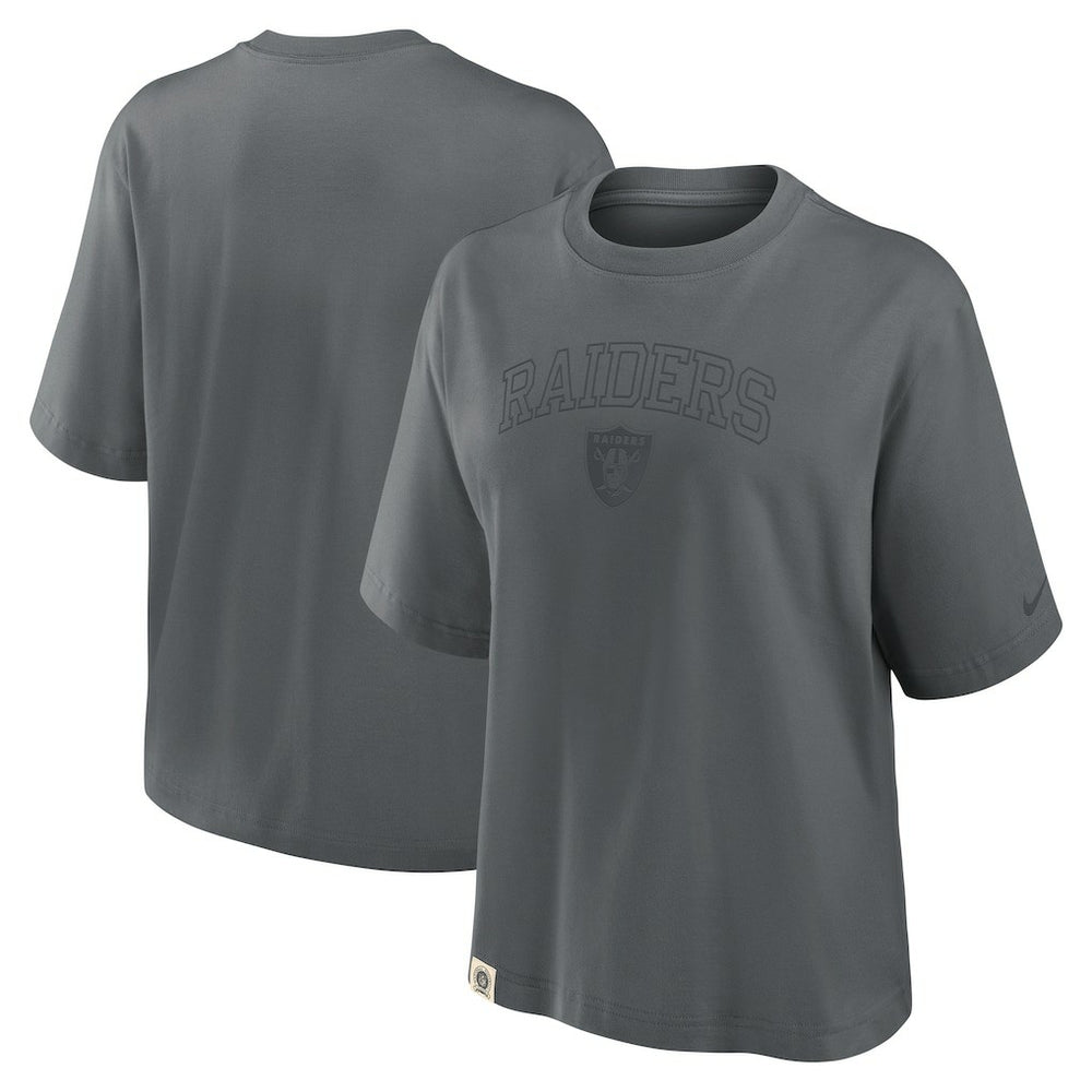 Women's Glory Arch Boxy T-Shirt - Las Vegas Raiders