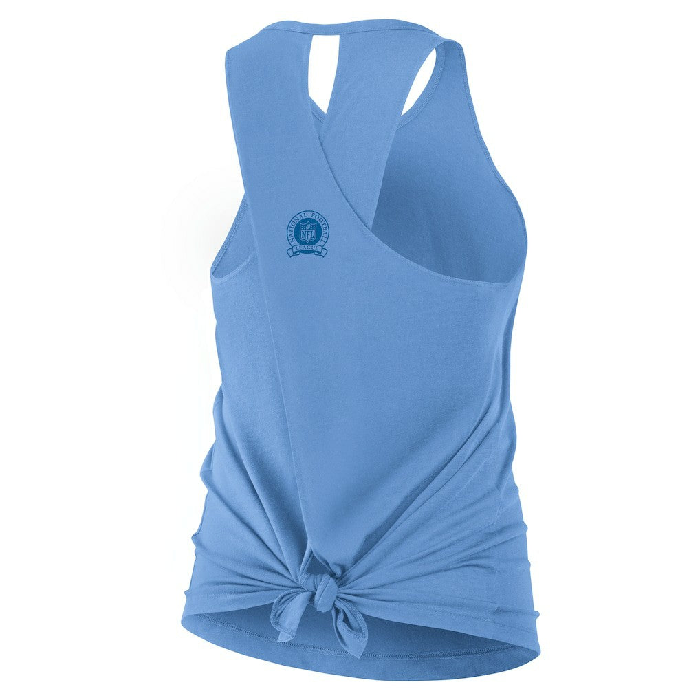 Women's Glory Open-Back Crisscross Dri-FIT Tank Top - Los Angeles Chargers
