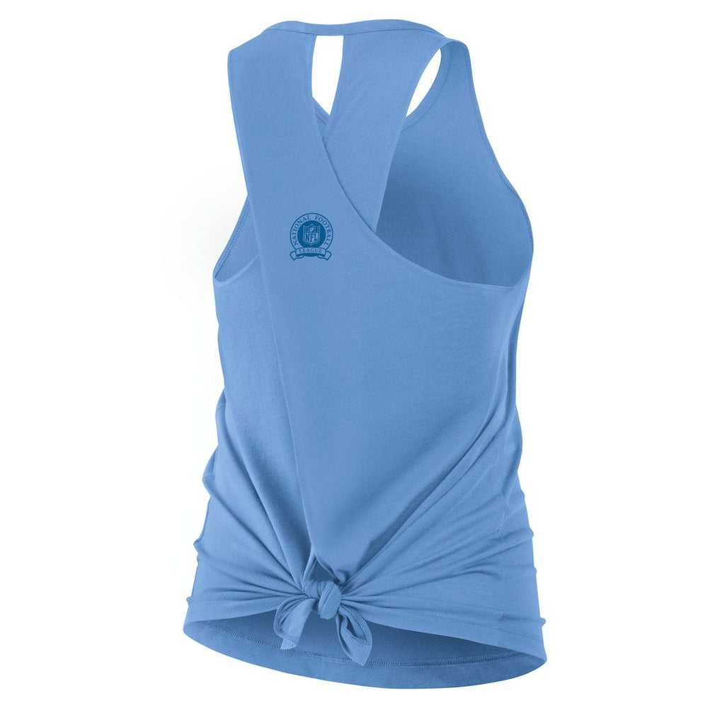 Women's Glory Open-Back Crisscross Dri-FIT Tank Top - Los Angeles Chargers
