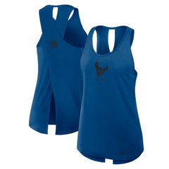 Women's Glory Open-Back Crisscross Dri-FIT Tank Top - Houston Texans