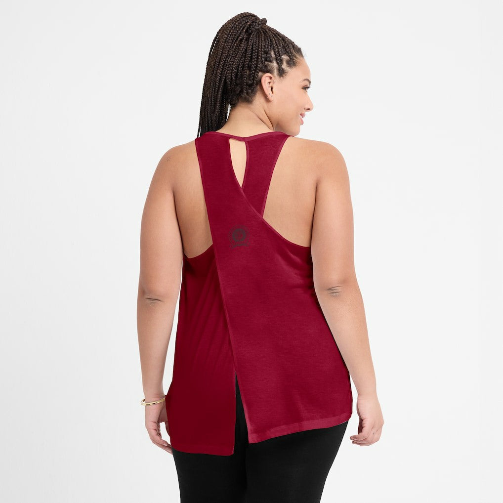 Women's Glory Open-Back Crisscross Dri-FIT Tank Top - Washington Commanders