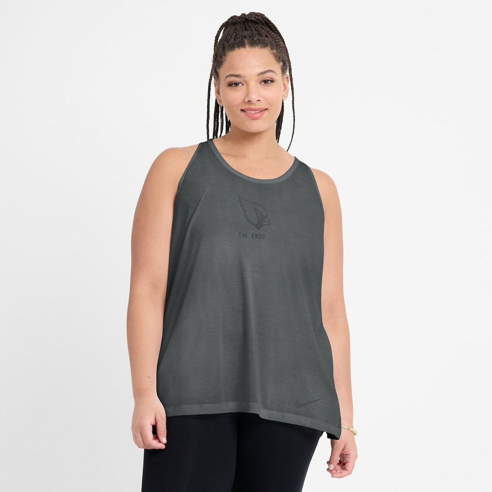 Women's Glory Open-Back Crisscross Dri-FIT Tank Top - Arizona Cardinals