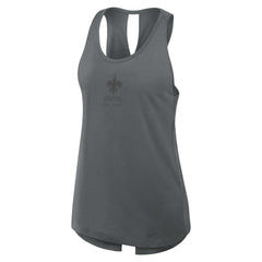 Women's Glory Open-Back Crisscross Dri-FIT Tank Top - New Orleans Saints