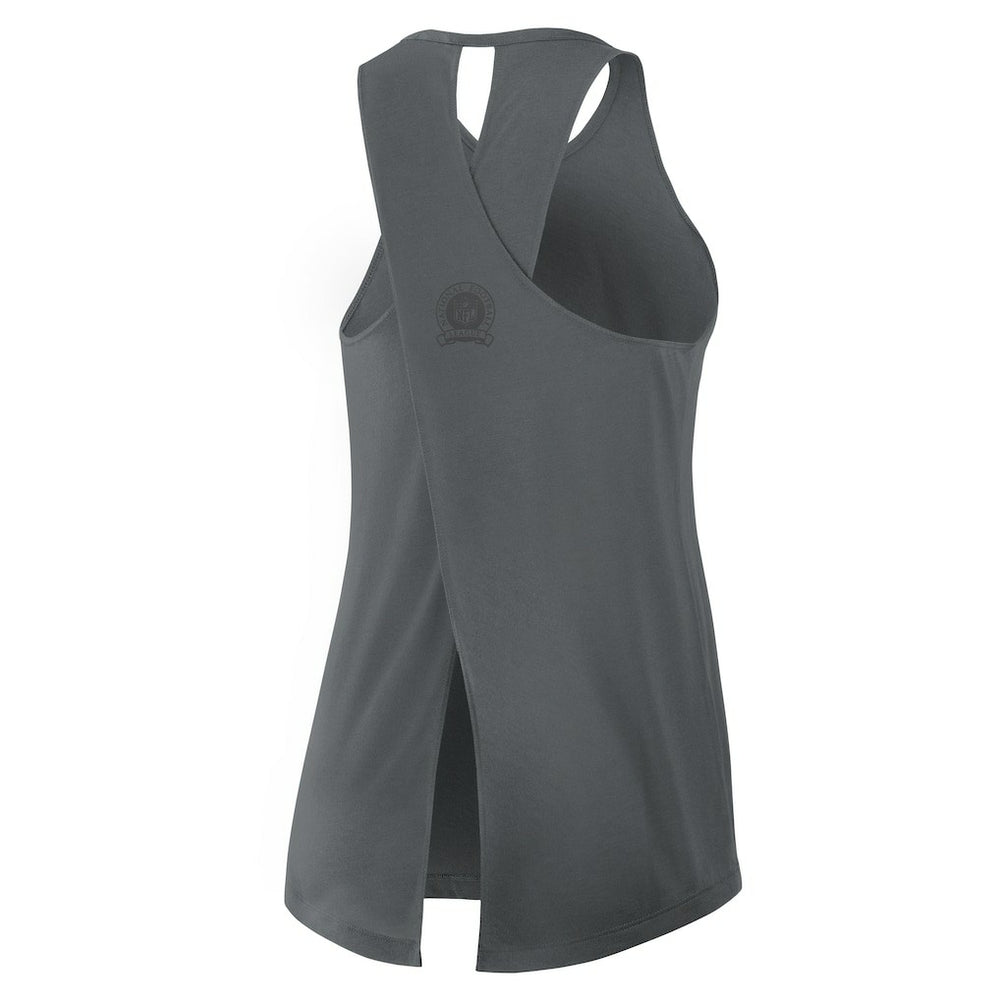 Women's Glory Open-Back Crisscross Dri-FIT Tank Top - New Orleans Saints