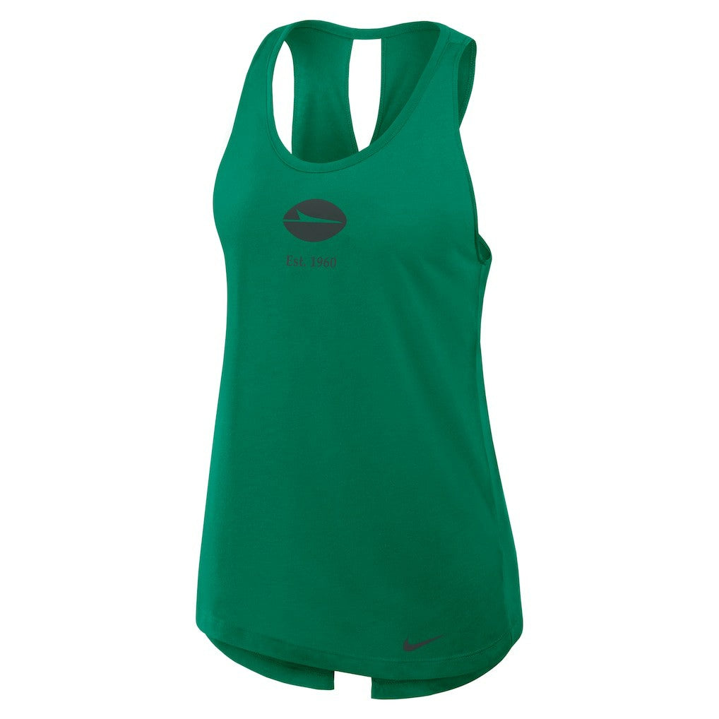 Women's Glory Open-Back Crisscross Dri-FIT Tank Top - New York Jets